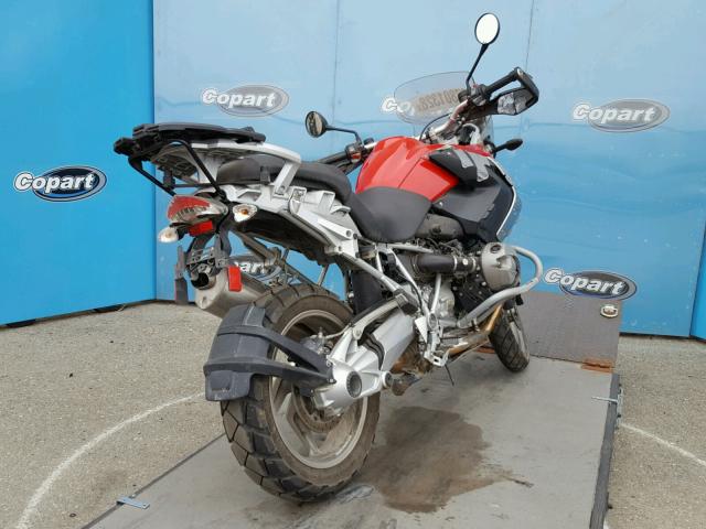 WB1046008BZX51608 - 2011 BMW R1200 GS RED photo 4