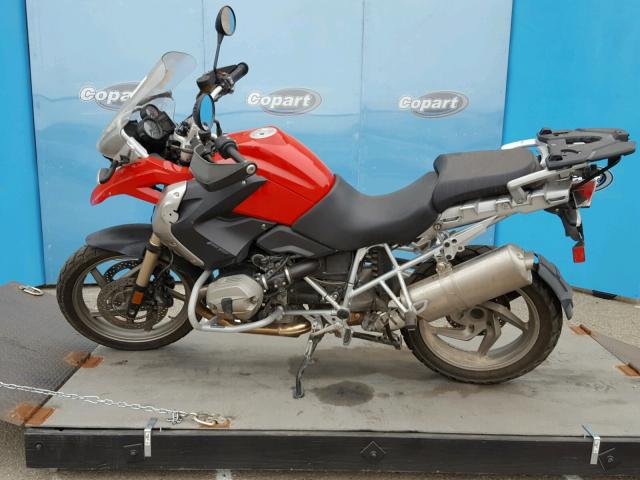 WB1046008BZX51608 - 2011 BMW R1200 GS RED photo 9