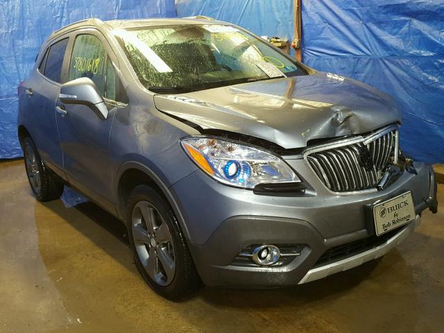 KL4CJFSB9EB699419 - 2014 BUICK ENCORE CON GRAY photo 1