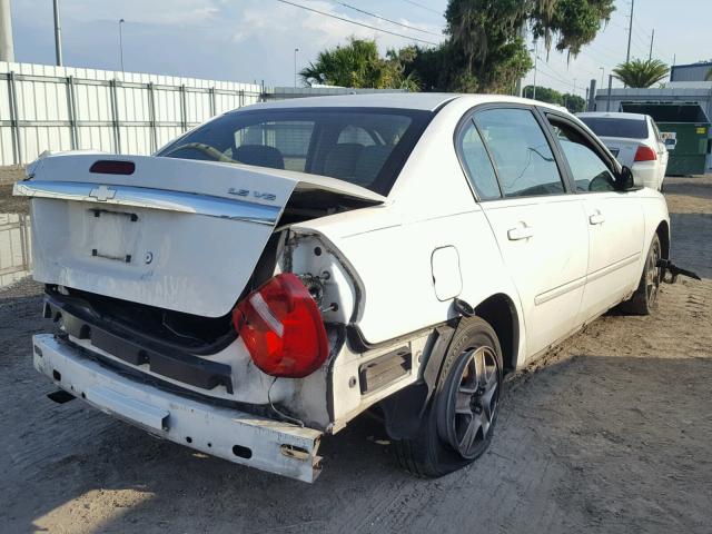 1G1ZT52845F125188 - 2005 CHEVROLET MALIBU LS Ağ foto 4