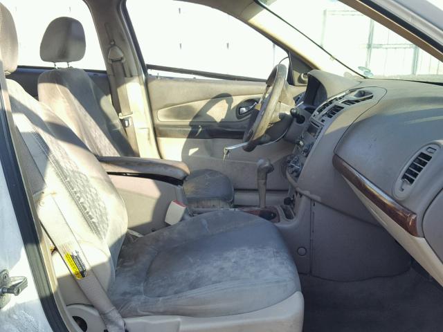 1G1ZT52845F125188 - 2005 CHEVROLET MALIBU LS Ağ foto 5