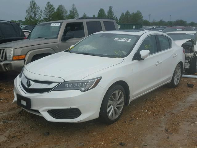 19UDE2F3XHA016648 - 2017 ACURA ILX BASE WHITE photo 2