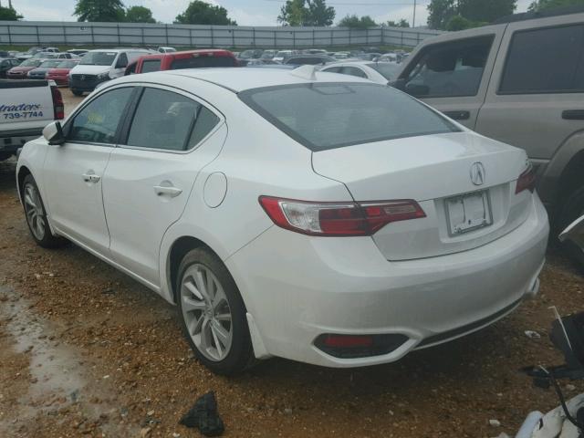 19UDE2F3XHA016648 - 2017 ACURA ILX BASE WHITE photo 3