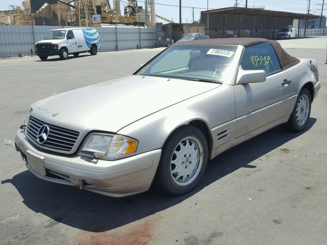 WDBFA63F8TF134751 - 1996 MERCEDES-BENZ SL 320 TAN photo 2