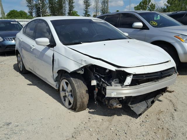 1C3CDFBB8FD352364 - 2015 DODGE DART SXT WHITE photo 1