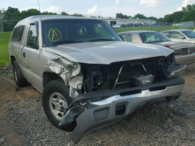 1GCEC14X64Z353130 - 2004 CHEVROLET SILVERADO BEIGE photo 1