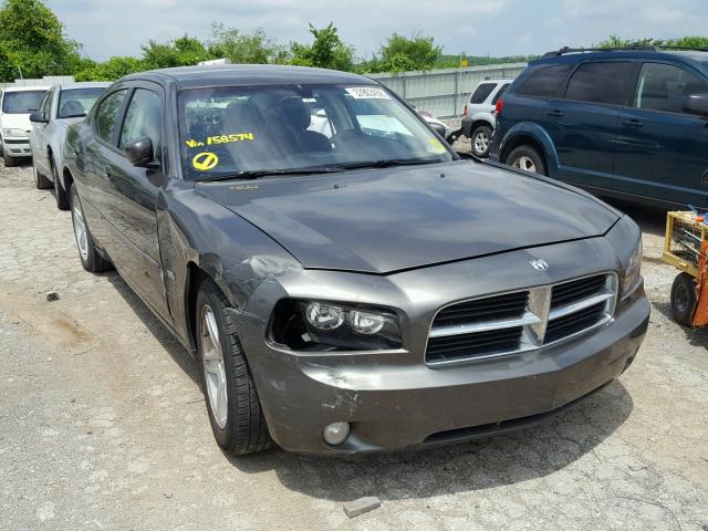 2B3CA3CV1AH158574 - 2010 DODGE CHARGER SX GRAY photo 1