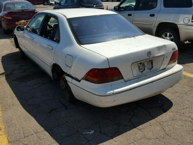 JH4KA9641VC005829 - 1997 ACURA 3.5RL WHITE photo 3