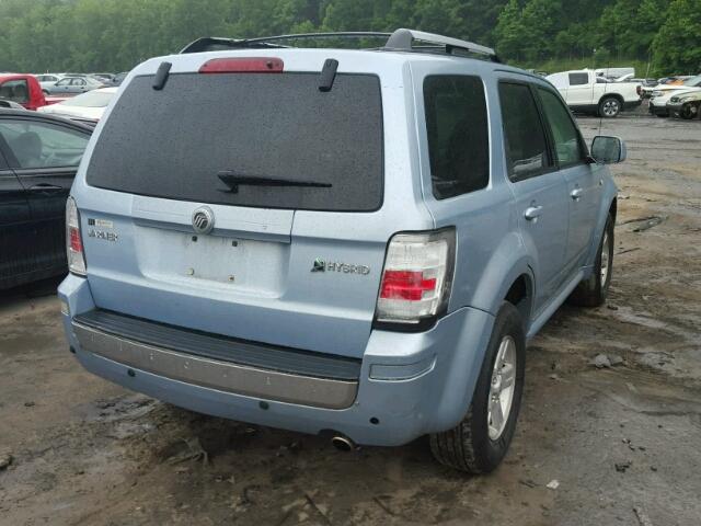 4M2CU39H98KJ26590 - 2008 MERCURY MARINER HE BLUE photo 4