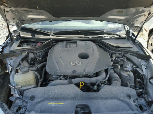 JN1CV7AP8HM641567 - 2017 INFINITI Q50 BASE Plata foto 7