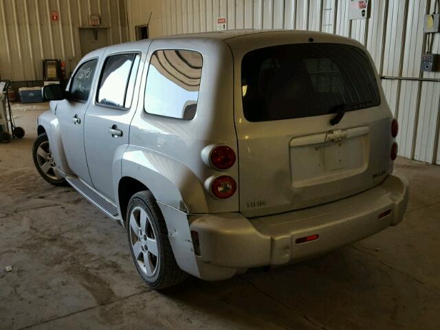 3GNCA13B09S604917 - 2009 CHEVROLET HHR LS SILVER photo 3