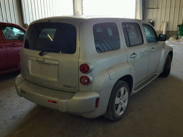 3GNCA13B09S604917 - 2009 CHEVROLET HHR LS SILVER photo 4