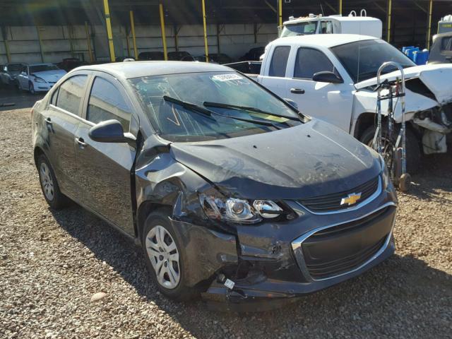 1G1JB5SH8H4148523 - 2017 CHEVROLET SONIC LS 石墨色 照片 1