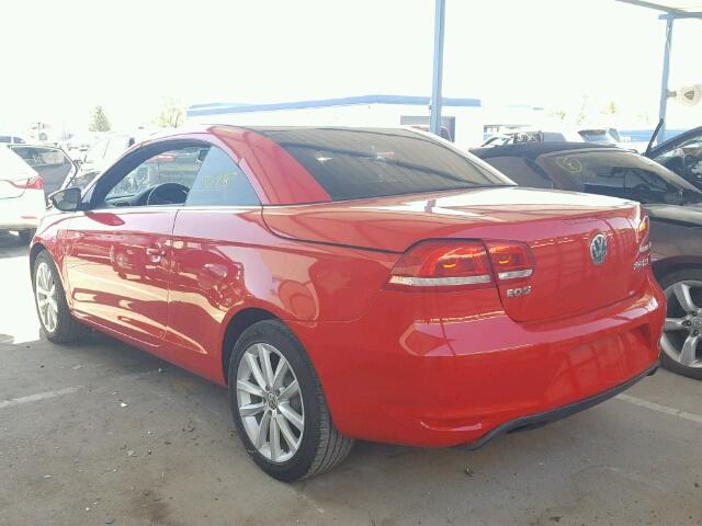 WVWBW8AH4FV000976 - 2015 VOLKSWAGEN EOS KOMFOR 红色 照片 3