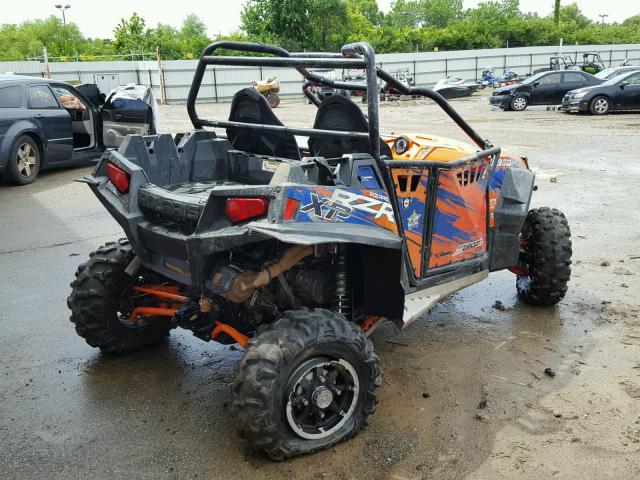 4XAJT9EA6DF670356 - 2013 POLARIS RZR 900 XP ORANGE photo 4