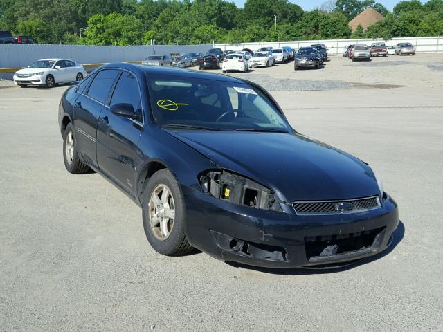 2G1WD58C989285379 - 2008 CHEVROLET IMPALA SUP 黑色 照片 1