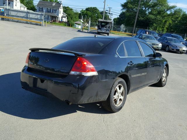 2G1WD58C989285379 - 2008 CHEVROLET IMPALA SUP 黑色 照片 4
