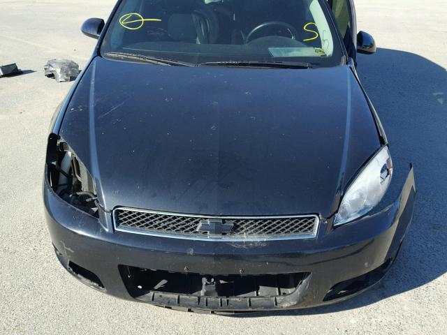 2G1WD58C989285379 - 2008 CHEVROLET IMPALA SUP 黑色 照片 7