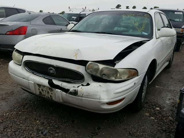 1G4HP54K22U286061 - 2002 BUICK LESABRE CU WHITE photo 2