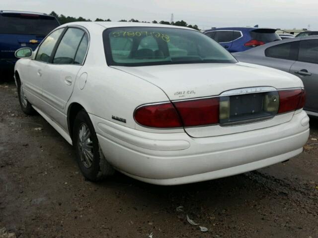 1G4HP54K22U286061 - 2002 BUICK LESABRE CU WHITE photo 3