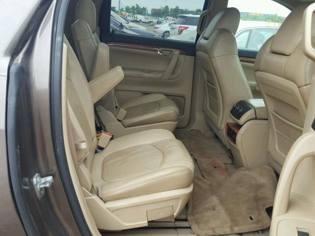 5GZER23D69J136712 - 2009 SATURN OUTLOOK XR შავი ფოტო 6