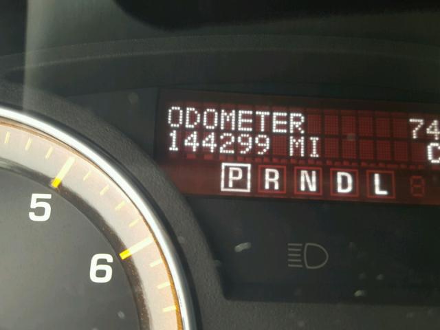 5GZER23D69J136712 - 2009 SATURN OUTLOOK XR შავი ფოტო 8