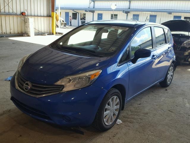 3N1CE2CP9FL365472 - 2015 NISSAN VERSA NOTE BLUE photo 2