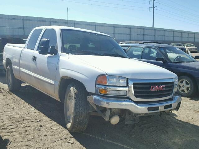 1GTEC19T75Z353872 - 2005 GMC NEW SIERRA WHITE photo 1