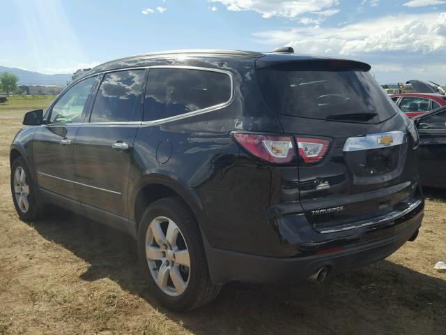 1GNKRJKDXHJ154667 - 2017 CHEVROLET TRAVERSE P BLACK photo 3