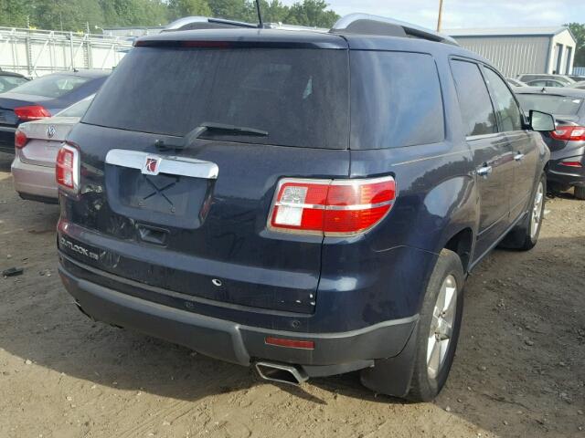 5GZER33738J280586 - 2008 SATURN OUTLOOK XR ლურჯი ფოტო 4