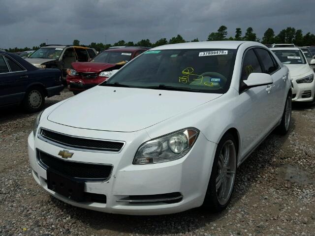 1G1ZC5E0XAF256142 - 2010 CHEVROLET MALIBU 1LT WHITE photo 2