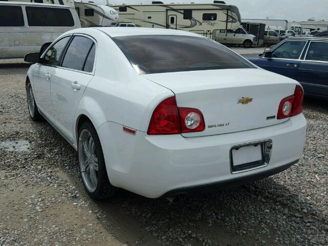 1G1ZC5E0XAF256142 - 2010 CHEVROLET MALIBU 1LT WHITE photo 3