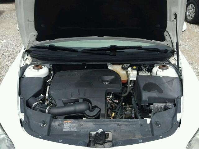 1G1ZC5E0XAF256142 - 2010 CHEVROLET MALIBU 1LT WHITE photo 7
