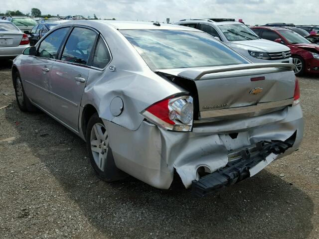 2G1WU581869328959 - 2006 CHEVROLET IMPALA LTZ SILVER photo 3