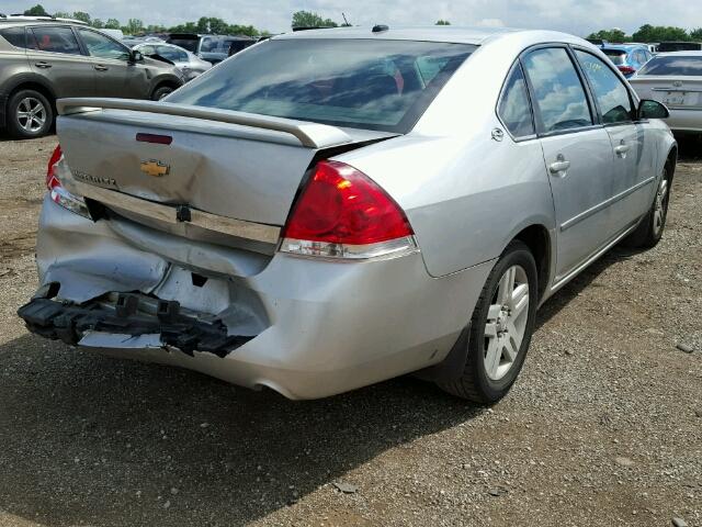 2G1WU581869328959 - 2006 CHEVROLET IMPALA LTZ SILVER photo 4