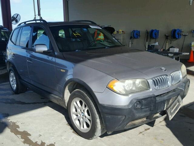 WBXPA73474WB28991 - 2004 BMW X3 2.5I SILVER photo 1