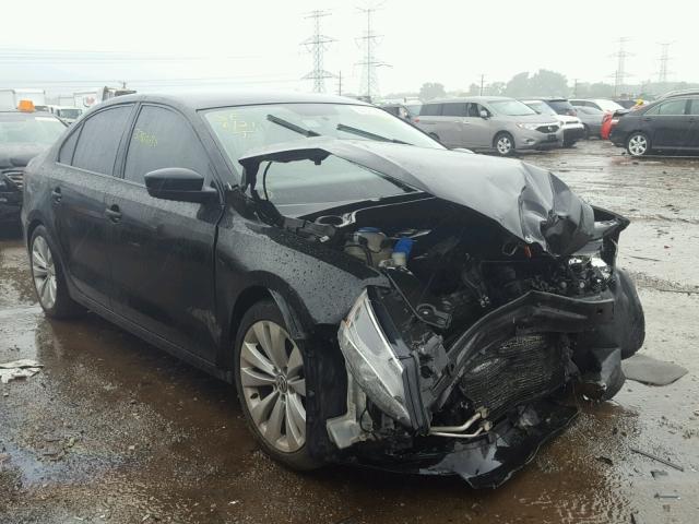 3VW2K7AJ5CM321338 - 2012 VOLKSWAGEN JETTA BASE 黑色 照片 1