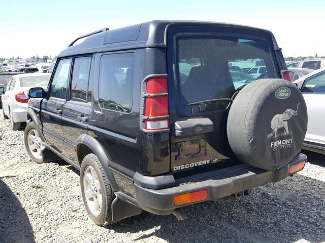 SALTY15432A759383 - 2002 LAND ROVER DISCOVERY BLACK photo 3