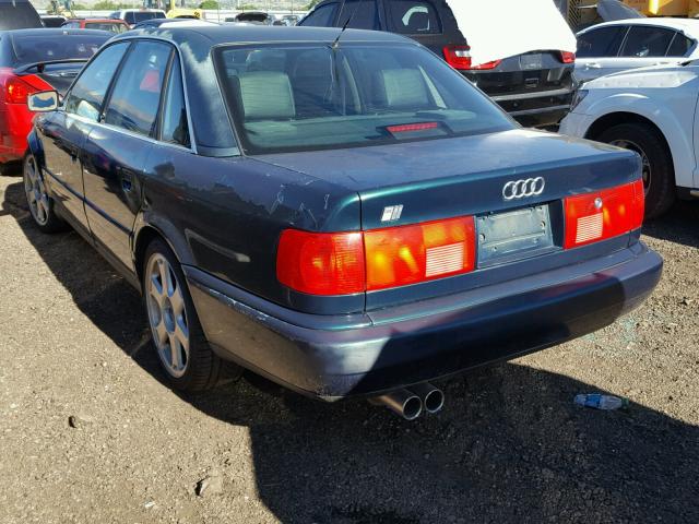 WAUKA84A1SN088499 - 1995 AUDI S6 GREEN photo 3