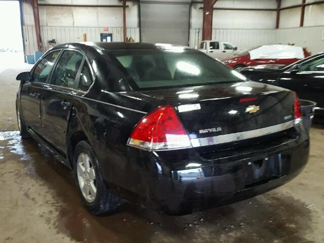 2G1WF5EK4B1213775 - 2011 CHEVROLET IMPALA LS BLACK photo 3