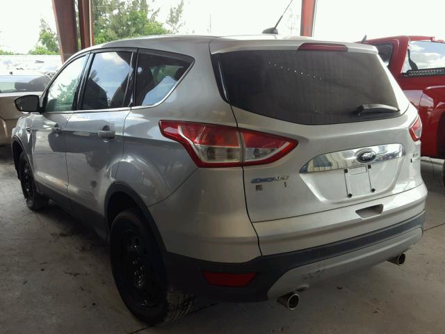 1FMCU0HX2DUC49350 - 2013 FORD ESCAPE SEL SILVER photo 3