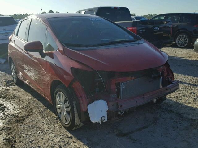 JHMGK5H51GX024572 - 2016 HONDA FIT LX RED photo 1