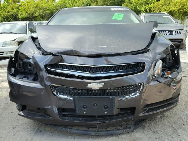 1G1ZB5E17BF318027 - 2011 CHEVROLET MALIBU LS გრაფიტი ფოტო 9
