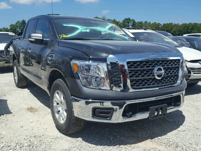 1N6AA1EJ9HN513770 - 2017 NISSAN TITAN S GRAY photo 1