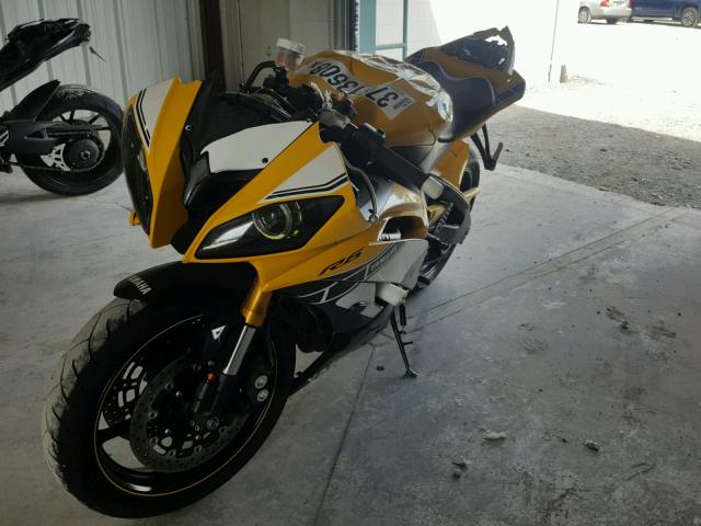 JYARJ16E3GA036116 - 2016 YAMAHA YZFR6 YELLOW photo 2