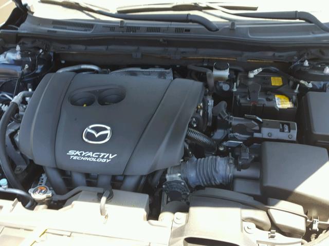 JM1BM1M71E1120644 - 2014 MAZDA 3 GRAND TO BLUE photo 7