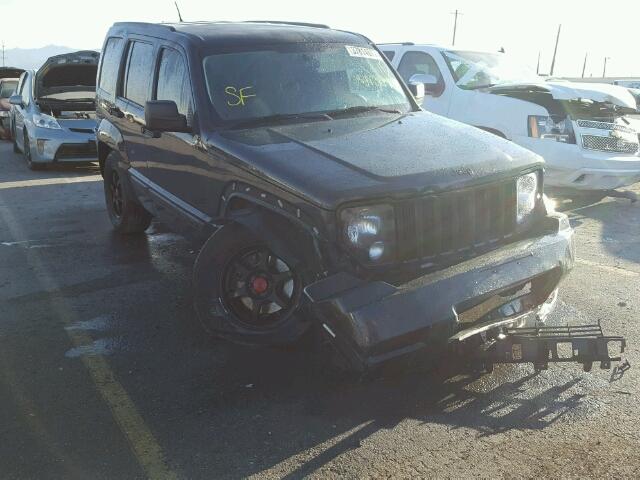 1C4PJLAK3CW194103 - 2012 JEEP LIBERTY SP BLACK photo 1