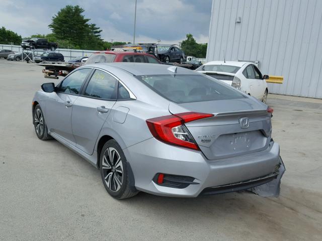 2HGFC1F74GH645236 - 2016 HONDA CIVIC EXL SILVER photo 3