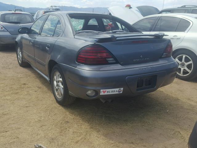1G2NF52E14C133563 - 2004 PONTIAC GRAND AM S GRAY photo 3