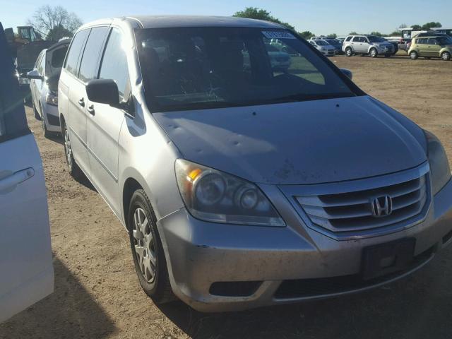 5FNRL38238B109815 - 2008 HONDA ODYSSEY LX SILVER photo 1